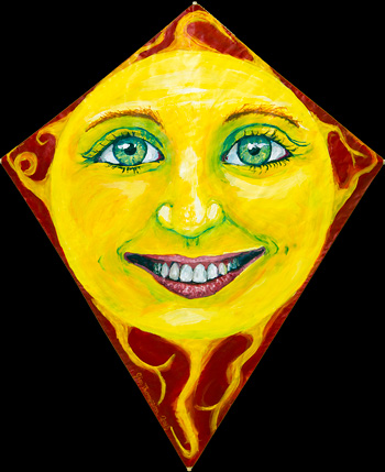 Smiley Sun Kite